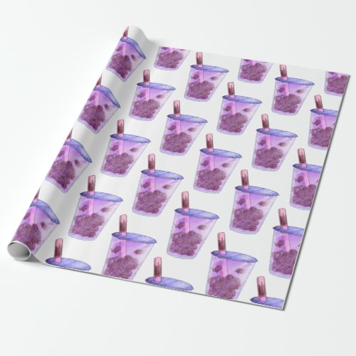 Boba Cats Wrapping Paper