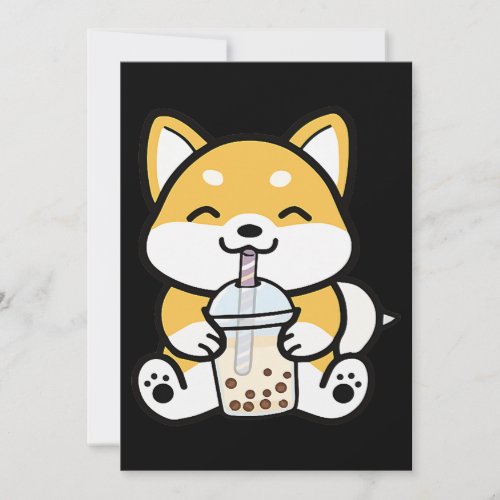 Boba Corgi Corgi Boba Boba Shiba Shiba Corgi Holiday Card