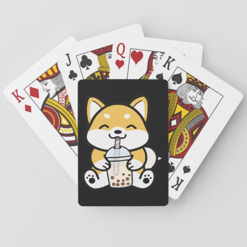 Boba Corgi Corgi Boba Boba Shiba Shiba Corgi Poker Cards