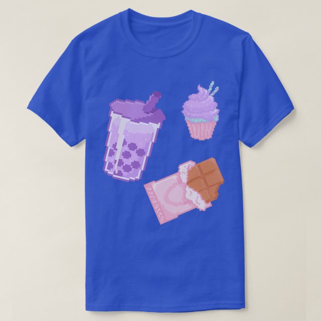 Boba cupcakes and chocolate T-Shirt (Design Front)
