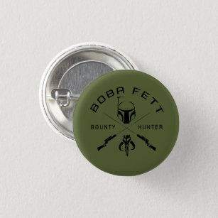 Boba Fett Black Badge Button