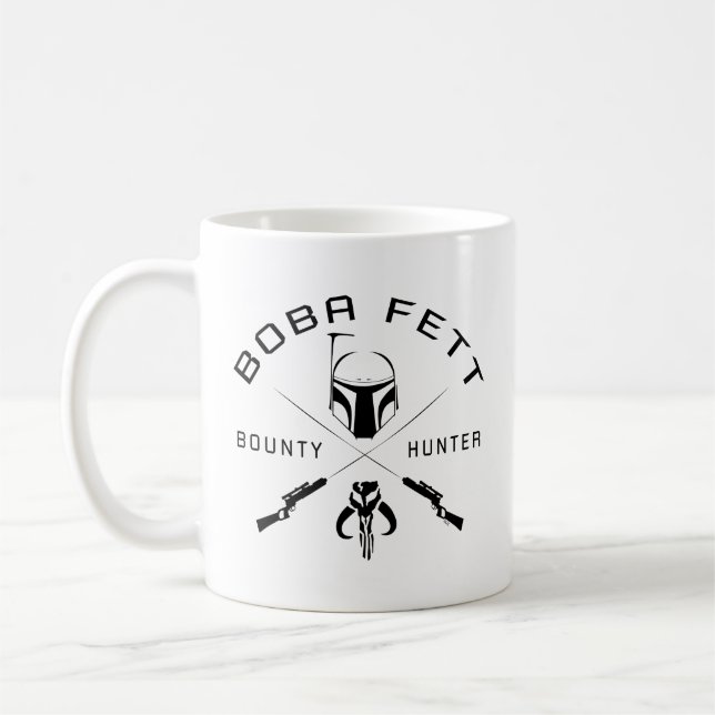 Boba Fett Black Badge Coffee Mug (Left)