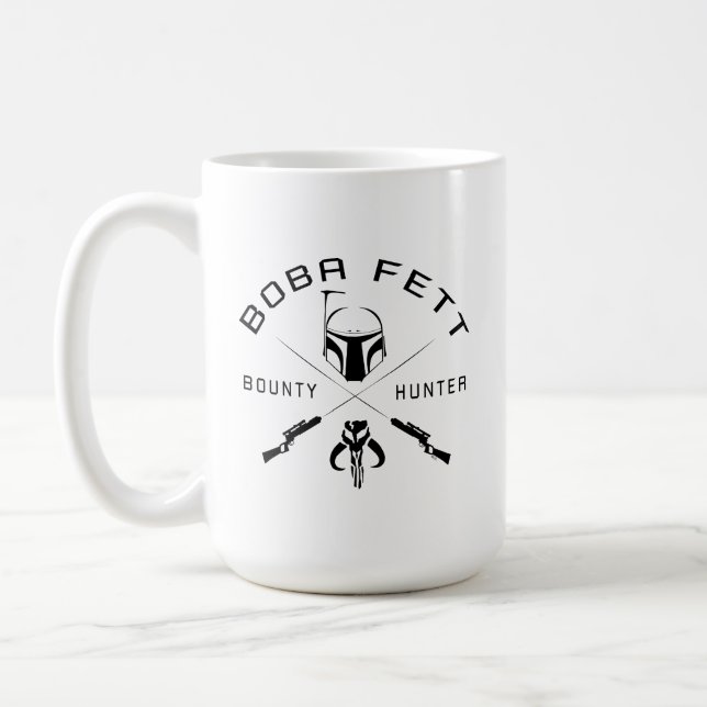 Boba Fett Black Badge Coffee Mug (Left)