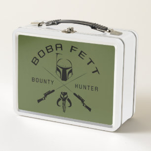 Boba Fett Black Badge Metal Lunch Box