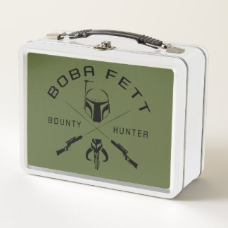 Boba Fett Black Badge Metal Lunch Box