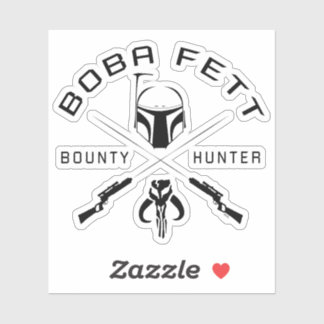 Boba Fett Black Badge Sticker