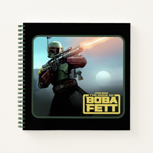 Boba Fett Blaster Rifle Graphic Notebook