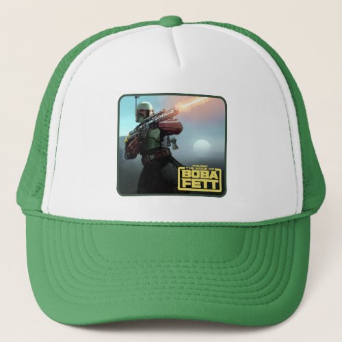 Boba Fett Blaster Rifle Graphic Trucker Hat