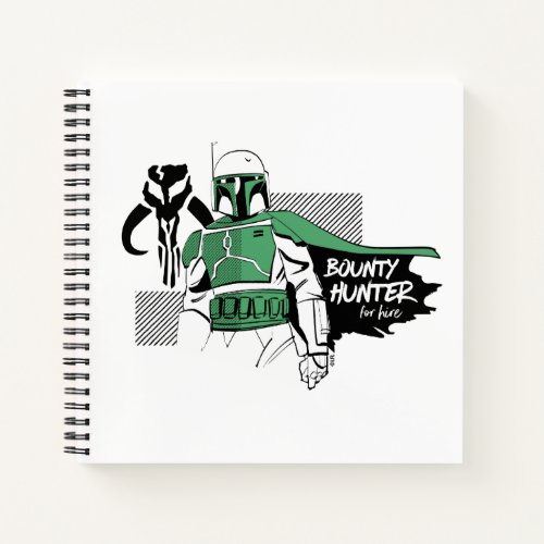Boba Fett Bounty Hunter For Hire Sketch Notebook