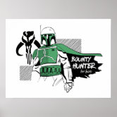 Boba Fett Green Poster Graphic Coffee Mug, Zazzle