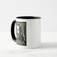 Boba Fett Green Poster Graphic Coffee Mug, Zazzle
