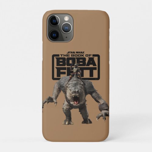 Boba Fett Riding Rancor iPhone 11 Pro Case
