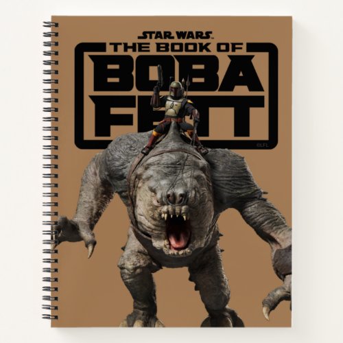 Boba Fett Riding Rancor Notebook