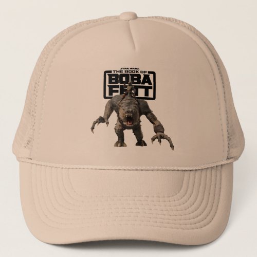 Boba Fett Riding Rancor Trucker Hat