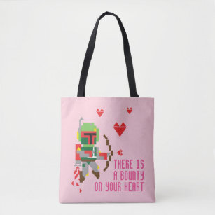 Boba Fett - There's A Bounty On Your Heart Tote Bag