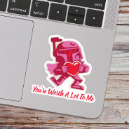 Boba Fett - You're Worth A Lot To Me Sticker at Zazzle