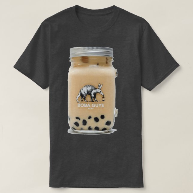 Boba Guys bubble Tea T-Shirt (Design Front)