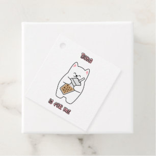 Boba Is For Me Favor Tags