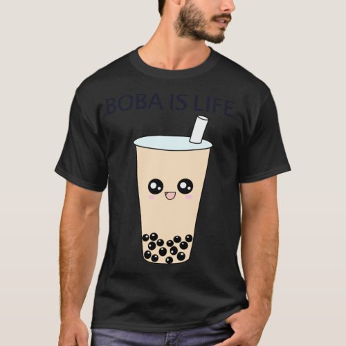 Boba Is Life Boba Milk Tea Classic T_Shirt