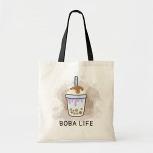 Boba Life Boba Tea Personalized Tote Bag