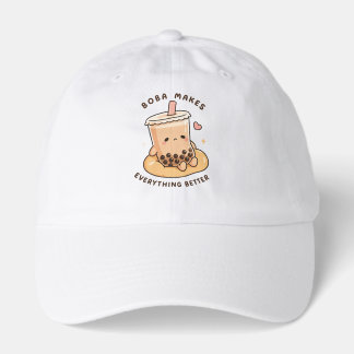 Boba makes everything better hat