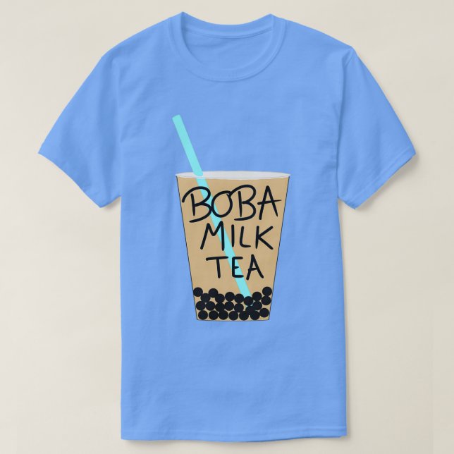 Boba Milk Tea 1 T-Shirt (Design Front)
