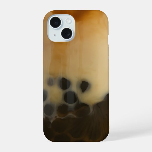Boba milk tea cool iphone case (Back)