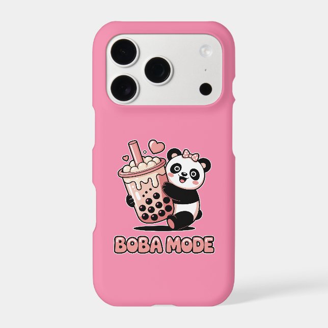 Boba Mode Iphone Case (Back)