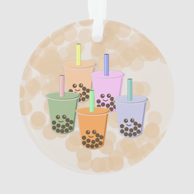 Boba on Parade Ornament (Back)