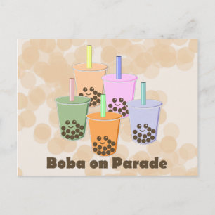 Boba on Parade Postcard