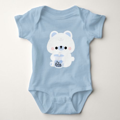 Boba Polar Bear Baby Bodysuit