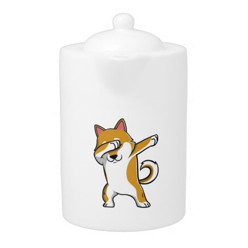 Boba Shiba Boba Shiba Boba Shiba Teapot