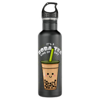 Boba Tapioca Pearls Tea-Based Drink Bubble Milk Te Stainless Steel Water Bottle