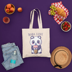 Boba Tea , Bubble milk tea Tote Bag