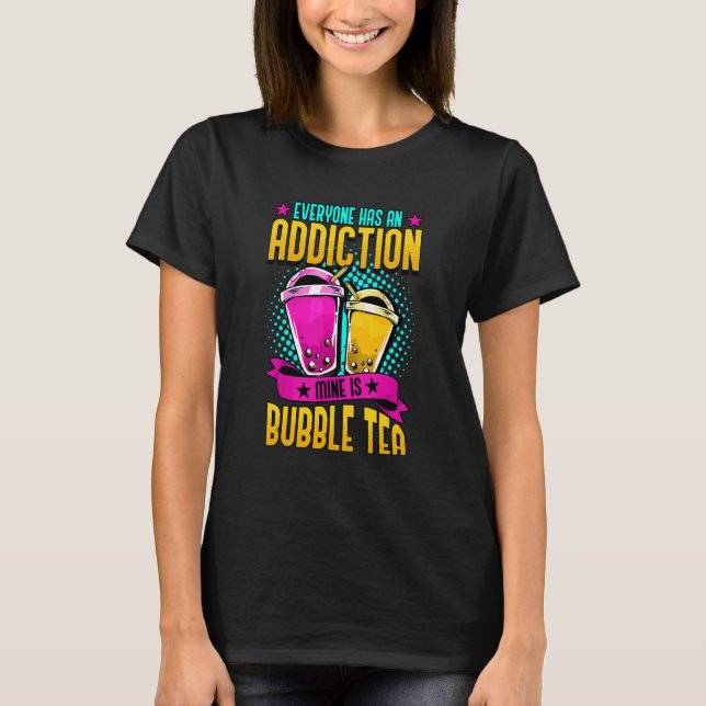 Boba Tea Bubble Tea 1 T-Shirt (Front)