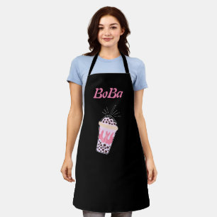 boba tea bubble tea apron