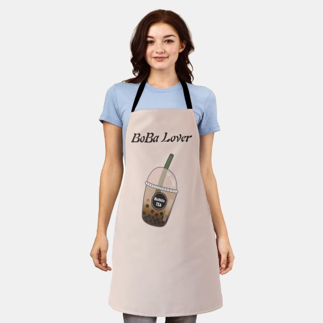 boba tea bubble tea apron (Worn)