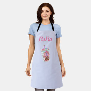 boba tea bubble tea apron