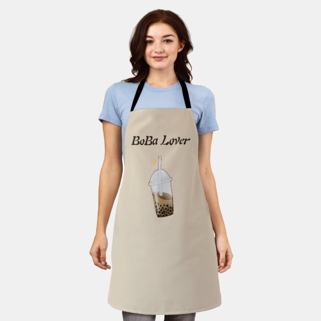 boba tea bubble tea apron (Worn)