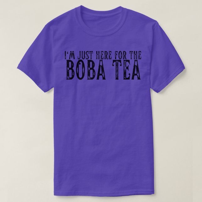 Boba Tea Bubble Tea Lover Anime Kawaii Japanese Mi T-Shirt (Design Front)