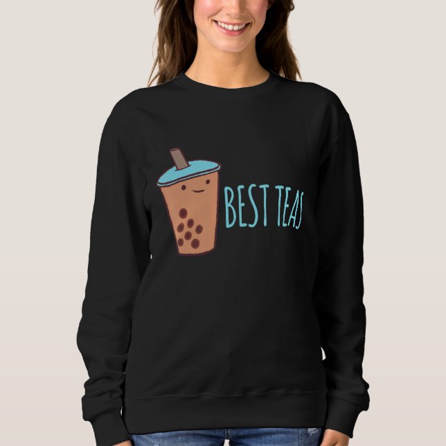 Boba Tea Bubble Tea Partnerlook Best Teas Sweatshirt (Front)