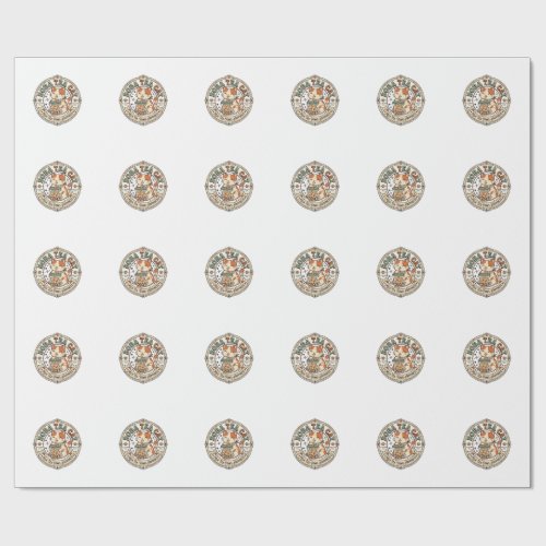 Boba Tea Cat Boba Tea Cat Vintage Vector Art Shirt Wrapping Paper
