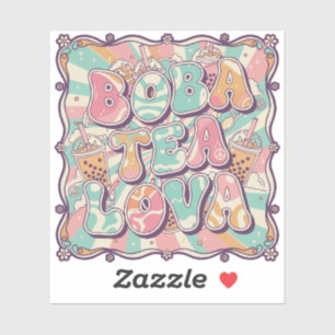 Boba Tea Lova Sticker