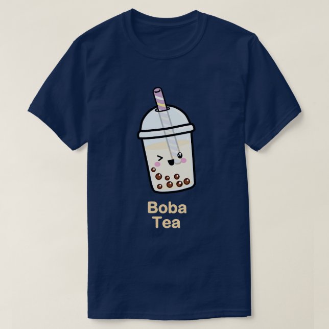 Boba Tea T-Shirt (Design Front)