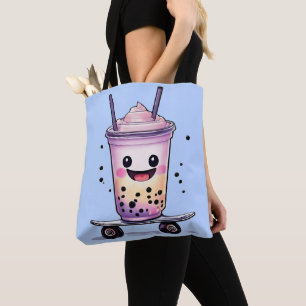 bobba tea tote bag