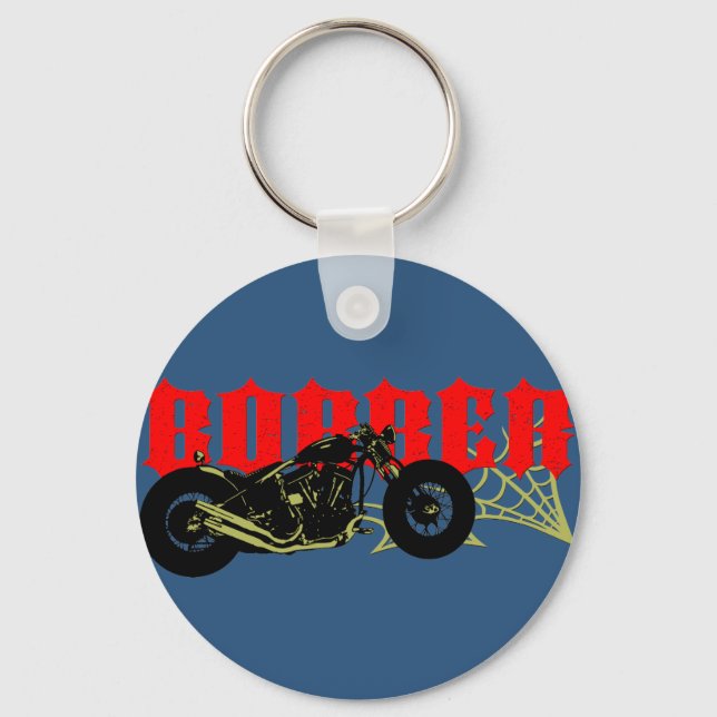 Bobber Bike Keychain (Front)