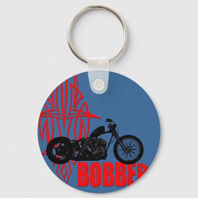 Bobber Motorbike Keychain (Front)