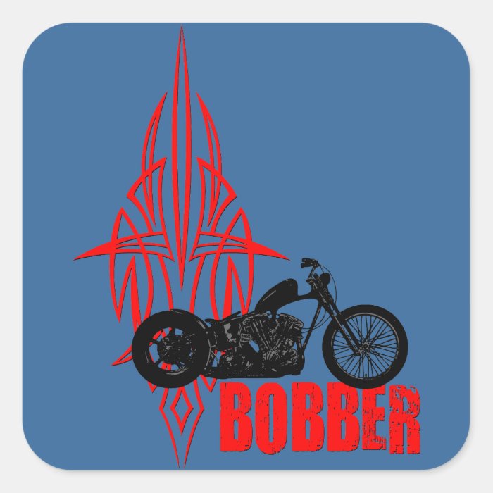 Bobber Motorbike Stickers