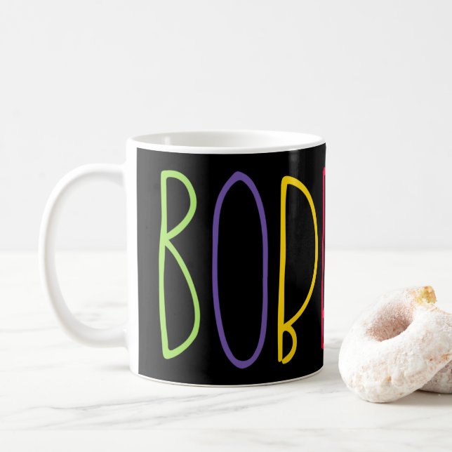 Bobbins, Manchester Slang For Rubbish Coffee Mug (With Donut)
