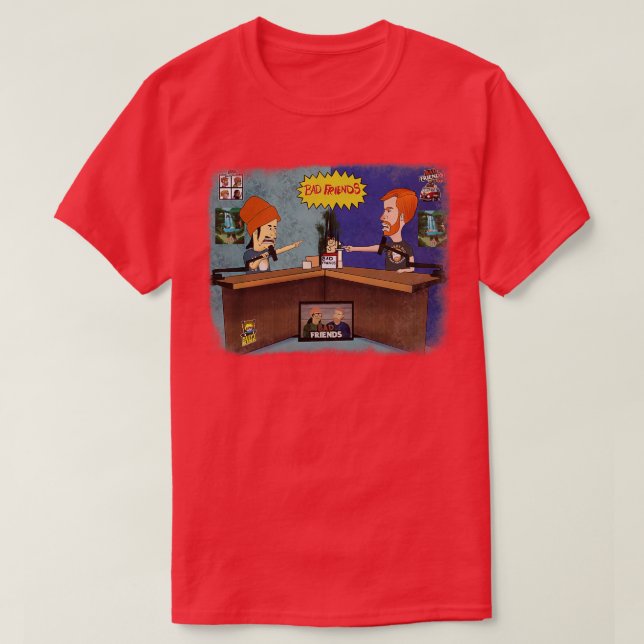 Bobby and Andy T-Shirt (Design Front)